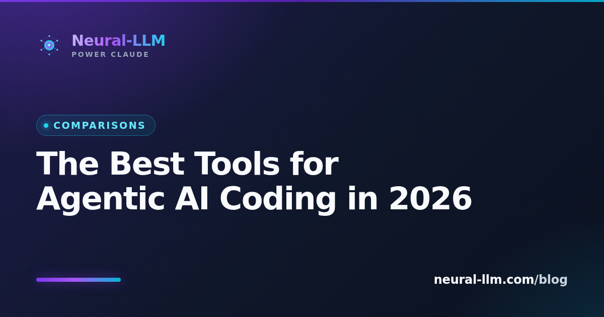 The Best Tools for Agentic AI Coding in 2026