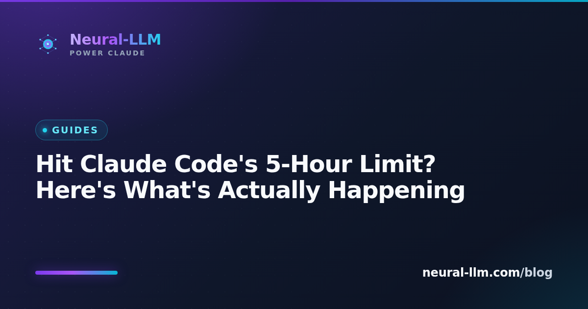 Claude Code 5-hour rolling rate limit explained