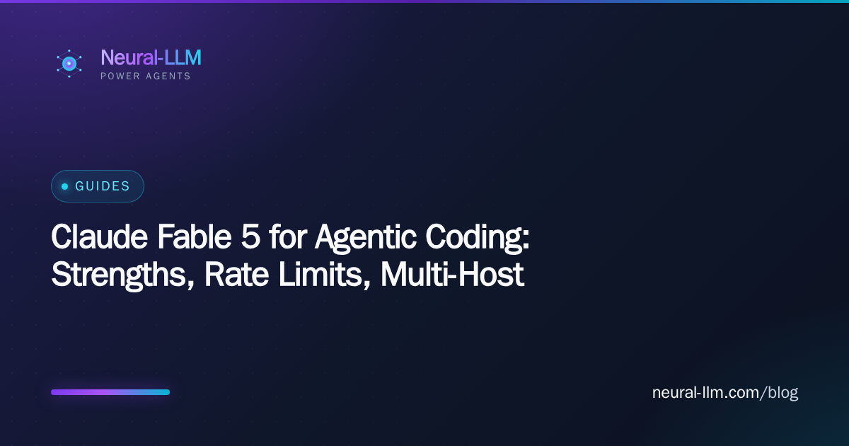 Claude Fable 5 for Agentic Coding: Strengths, Rate Limits, Multi-Host