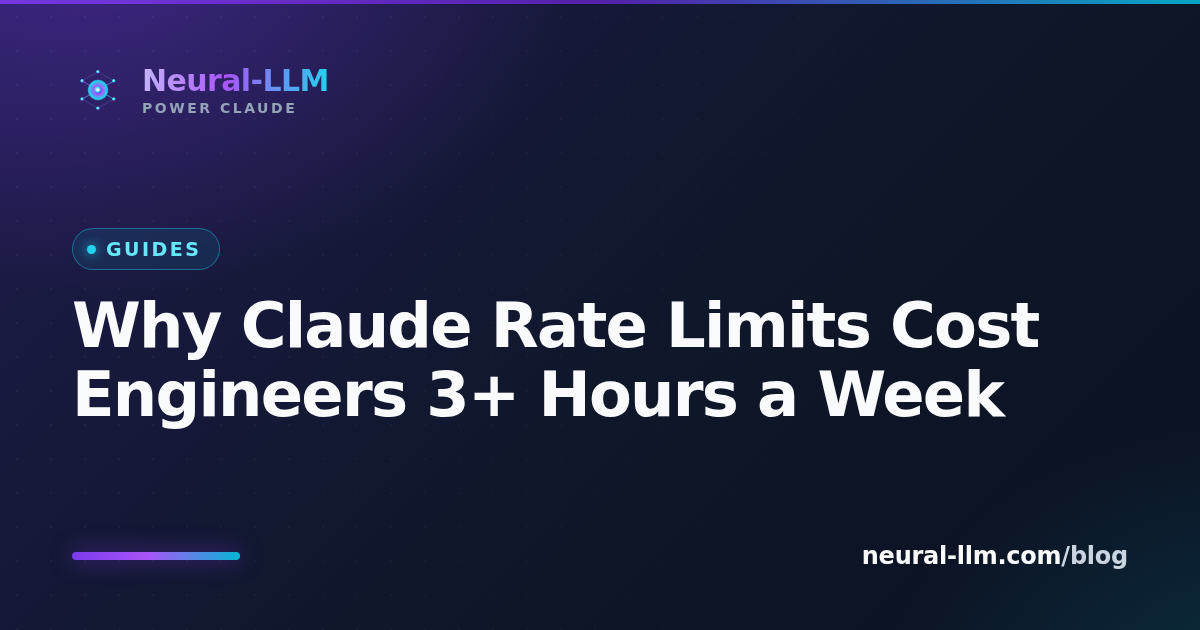 Claude rate-limit interruptions and the hours they cost engineers each week