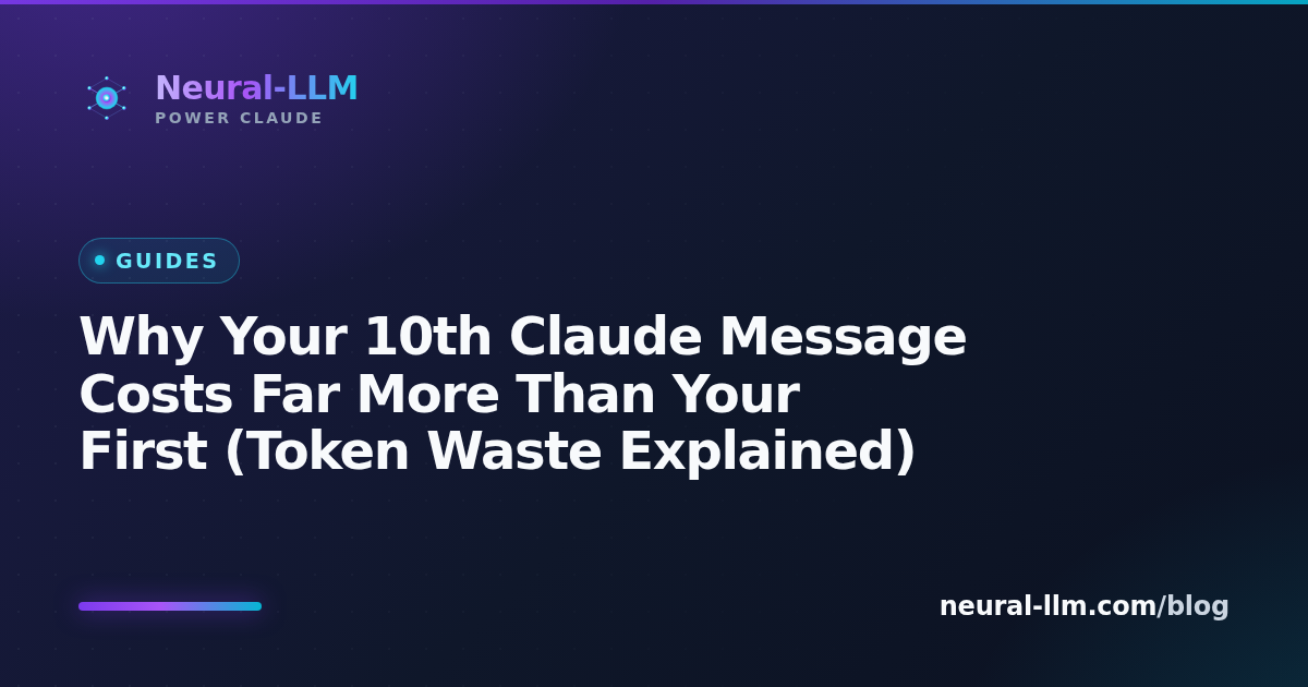 Why each Claude turn costs more than the last