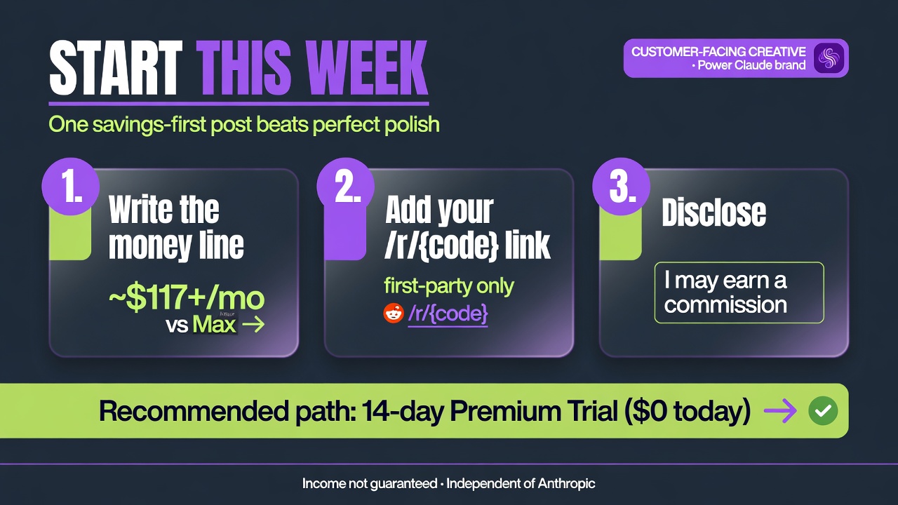 How Partners start promoting this week